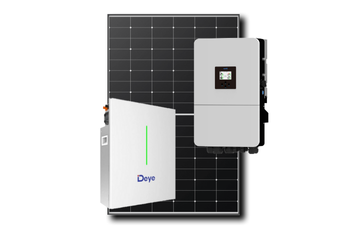 Deye 5 kW hibrid inverter, 11,8 kWh akkumulátor és napelem